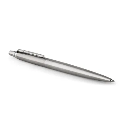 Produktbild von Parker Jotter Gelstifte | Edelstahl mit Chromzierteilen | mittlere Spitze (0,7 mm) | Schwarze Tinte | Geschenkbox