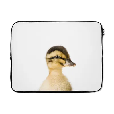Produktbild von MuchoWow® Laptop Hülle 15 Zoll Ente - Gelb - Tiere - Natur Laptoptasche - Laptoptasche - Sleeve - Rundum-Schutz