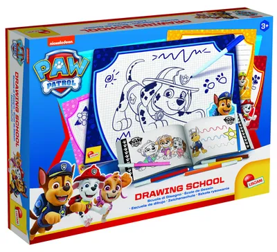 Produktbild von Lisciani 103317 - Paw Patrol Zeichenschule Malset Schreibtafeln zeichnen malen kreativ Zeichenset