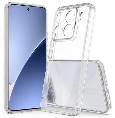 Immagine prodotto di Per Xiaomi 15 Pro Custodia protettiva in silicone TPU per cellulare Ultra sottile Flessibile Trasparente