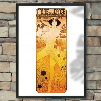 Produktbild von Bild Poster - Kunsttheater Paris - A1 (59,5 cm x 84 cm)