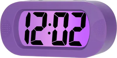 Obrázok produktu pre Digitálny budík, digitálny cestovný budík s LCD displejom, s funkciou odloženia budenia a nočným osvetlením, s postupne zosilňujúcim zvukovým budením a v kompaktnej veľkosti, pre deti