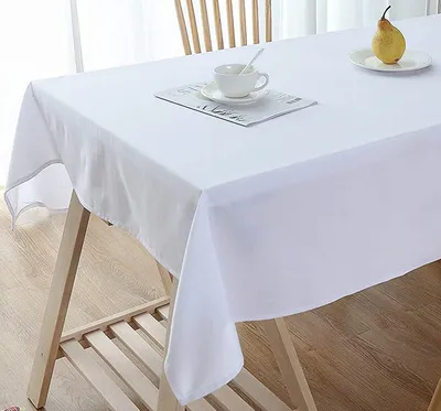 Obrázok produktu pre Bavlnený obrus 80x80 cm, biely