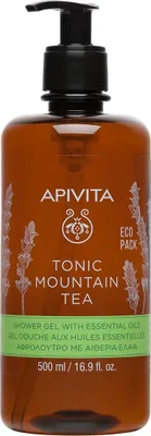 Obrázek produktu pro Apivita Tonic Mountain Tea sprchový gel Shower Gel with Essential Oils 500 ml
