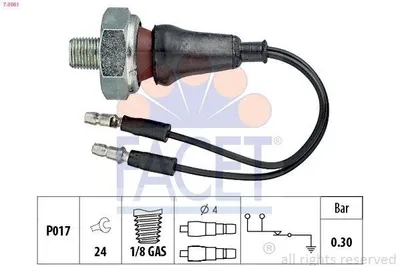 Produktbild von FACET 7.0061 Öldruckschalter Öldrucksensor