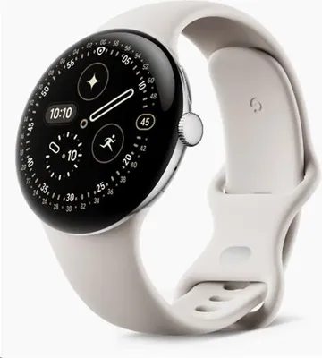 Produktbild von Google Pixel Watch 4 - 45 mm - Aluminium silber