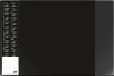 Produktbild von VELOFLEX VELOCOLOR Schreibunterlage - 40 x 60 cm - PVC - schwarz