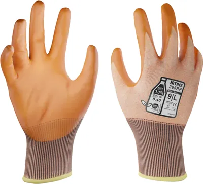 Produktbild von Nitrex 265RP | Mehrweghandschuhe | Gr. M | 5 Paar Schittschutzhandschuhe