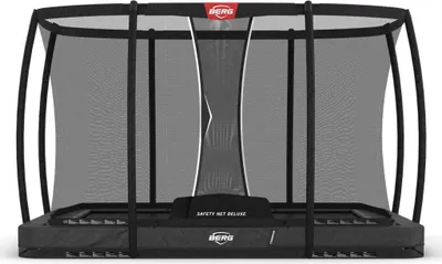 Produktbild von BERG Trampolin Rechteckig 330 x 220 cm Ultim Champion InGround Grey / grau + Safety Net Deluxe