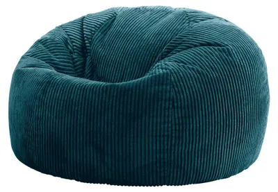 Produktbild von Icon Kingston Sitzsack Cord mit Füllung, Blaugrün