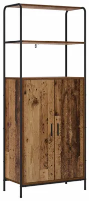 Zdjęcie produktu dla Highboard Stare drewno 40 x 33 x 161 cm Drewno inżynieryjne