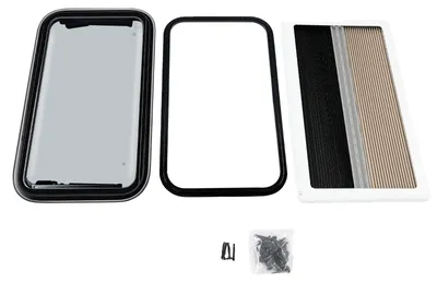 Imagen del producto de Ventanas para autocaravanas, con persiana de oscurecimiento integrada, mosquitera, color