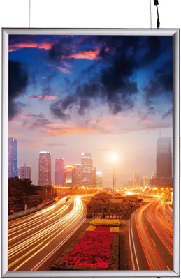 Produktbild von LED Leuchtrahmen Slim Frame doppels., DIN A4