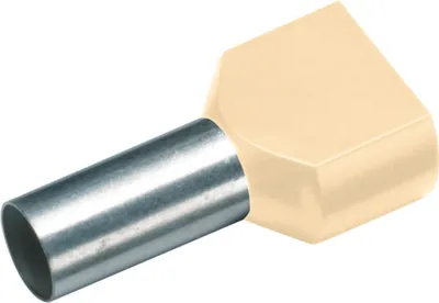 Zdjęcie produktu dla Cimco 187729 Końcówka dwużyłowa 16 mm² Częściowo izolowana 100 szt