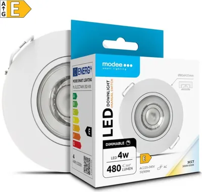 Obrázok produktu pre Modee LED bodové svetlo podhľadové 4W biele 480 lumenov