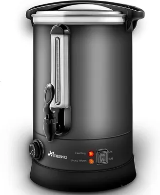 Produktbild von Glühweinkocher 20L / 2500W Einkochautomat aus Edelstahl Glühweinkessel Glühweinautomat Heißgetränkeautomat Heißwasserspender