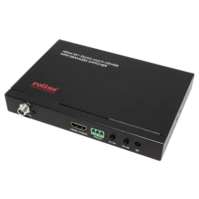 Obrázek produktu pro ROLINE 14.01.3569, HDMI, Kov, Černá, 1920 x 1080 px, IR, Full HD