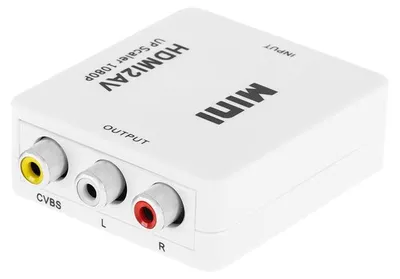Obrázek produktu pro Převodník HDMI samice - RCA CVBS + audio Cabletech