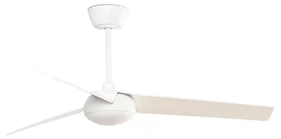 Image de Forlight - Ventilateur de plafond CERO, 6 vitesses, télécommande incluse, mode été/hiver, blanc