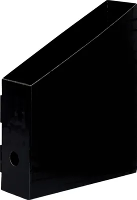 Produktbild von Eleganter Zeitungsorganizer aus schwarzem Metall für bis zu 20 Magazine und Zeitungen