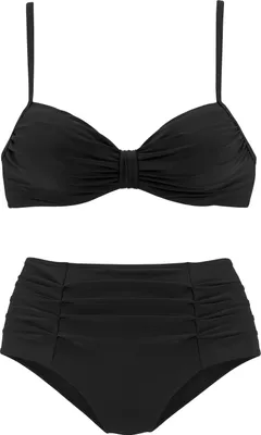 Produktbild von LASCANA Bügel-Bikini schwarz Größe 38 Cup B