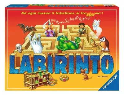 Immagine prodotto di Labirinto – Gioco da tavolo – Ravensburger – 1-4 giocatori – 8+