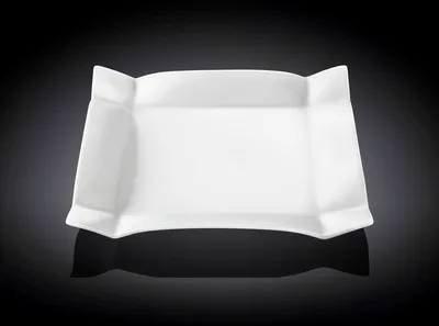 Immagine prodotto di Piatto da portata Wilmax 29 x 29 cm in porcellana, bianco WL-991233/A
