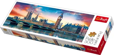 Produktbild von Trefl Panoramapuzzle London 500 Teile