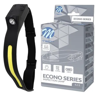 Obrázok produktu pre LED čelovka 4 W + 3 W COB-LED