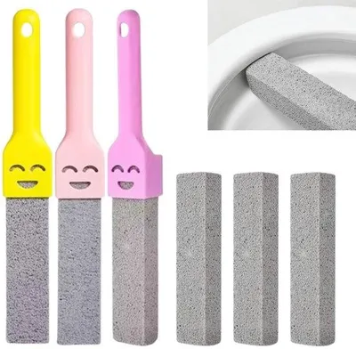 Produktbild von Toiletreinigungsborstel mit Ersatzbürsten - Puimstein - 6 Stück - Handgriffe - für Toiletten - Flecken entfernen