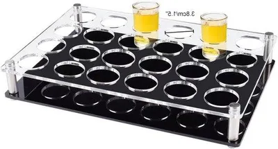 Produktbild von Acryl Shotgläser Halter für 24 Gläser Barzubehör Party