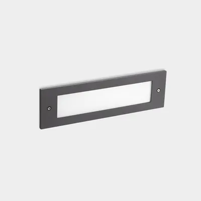Image de Applique murale LED C4 Micenas - Lumière blanche neutre, 325 lumens, indice de protection IP44, couleur grise