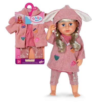 Produktbild von BABY born Mantel Set mit Kleid und Leggins 43cm