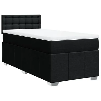 Productafbeelding van vidaXL Boxspringbed met matras, zwart, 80x200 cm, stof
