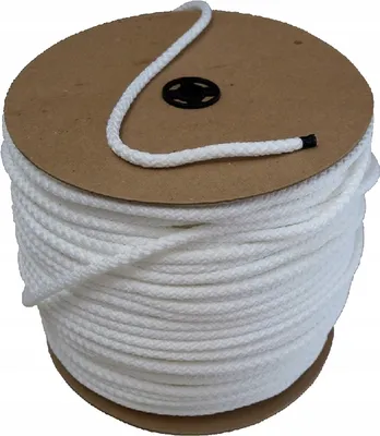 Produktbild von Weißes Polypropylen Seil 100 m, 8 mm Durchmesser
