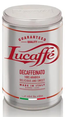 Produktbild von Lucaffé DECAFFEINATO Entkoffeiniert 250g Dose gemahlen