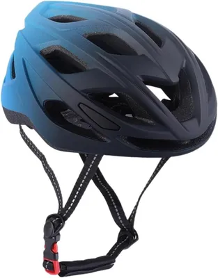 Immagine prodotto di Casco per bicicletta - Caschi per bicicletta e motociclette - Sicurezza in bicicletta - Cinghie regolabili - 28 cm - Nero