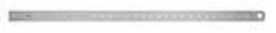 Obrázok produktu pre Vogel Germany Stahlmaßstab Typ A Messbereich 300 mm Querschnitt 13 mm x 0,5 mm