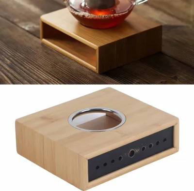 Produktbild von Household Bamboo Teapot Heating Warmer Base Teapot Warm Stove Teaware Accessories