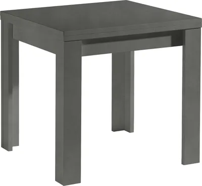 Produktbild von Kulissentisch >Monzi< (ausziehbar) in graphit - 80x78x80cm (BxHxT)