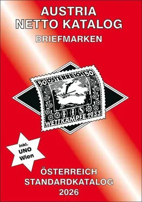 Produktbild von ANK - Austria Netto Katalog Briefmarken Österreich Standard 2026