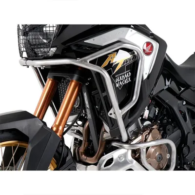 Immagine prodotto di Hepco Becker Honda Crf 1100l Africa Twin Adventure Sports 20 5029522 00 22 Protezione motore tubolare Argento Argento Taglia Unica
