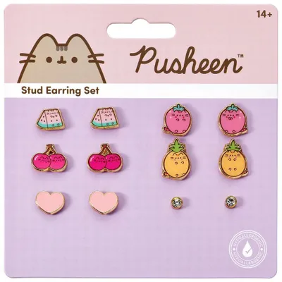 Immagine prodotto di Pusheen Set 6 paia di Ohrringe