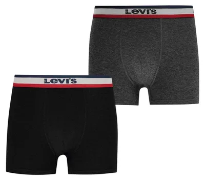 Productafbeelding van Levi's - Boxershorts voor kinderen, sport (2-pack) GT27269 (maat 164-176) (zwart)