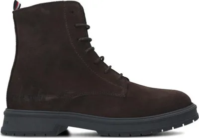 Zdjęcie produktu dla Tommy Hilfiger Veterboot Suede Brown - Rozmiar 41