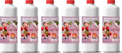 Obrázek produktu pro 6x1 litr bioetanolu WALDERBEEREDUFT Premium 100% pro líh do krbu 6L