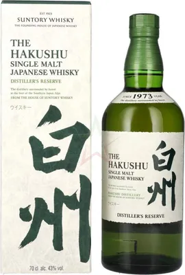Immagine prodotto di Suntory The Hakushu DISTILLER'S RESERVE Single Malt Japanese Whisky 43 %  0,70 litri