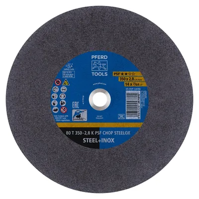 Image de PFERD Disque à tronçonner PSF CHOP STEELOX Ø 350 x 2,8 mm droit - 66323575