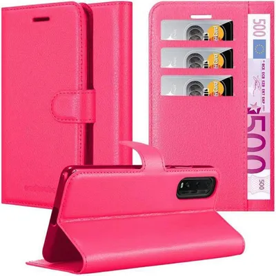 Immagine prodotto di Cadorabo Custodia per Oppo FIND X2 Custodia protettiva in rosa Custodia per telefono cellulare Custodia Cover Chiusura magnetica