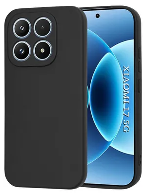 Produktbild von Techsuit – SoftFlex Silikonhülle für Xiaomi 17 – schwarz